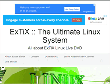 Tablet Screenshot of extix.se